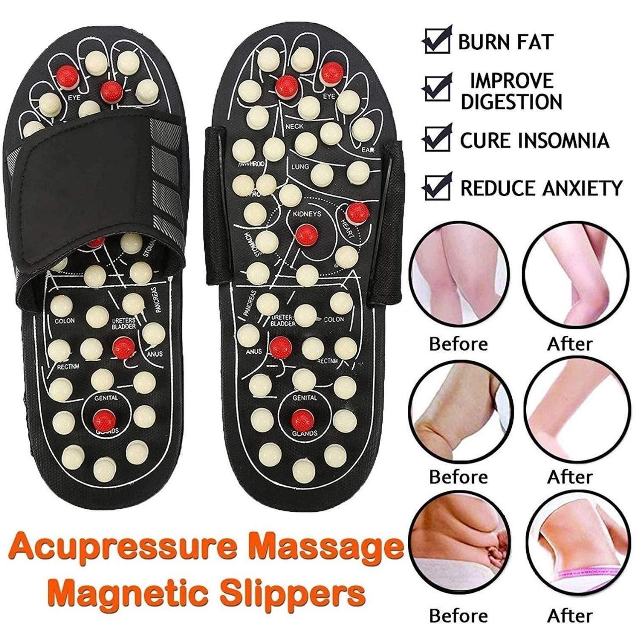Acupressure and Magnetic Therapy Paduka Slippers - Rurban Centre