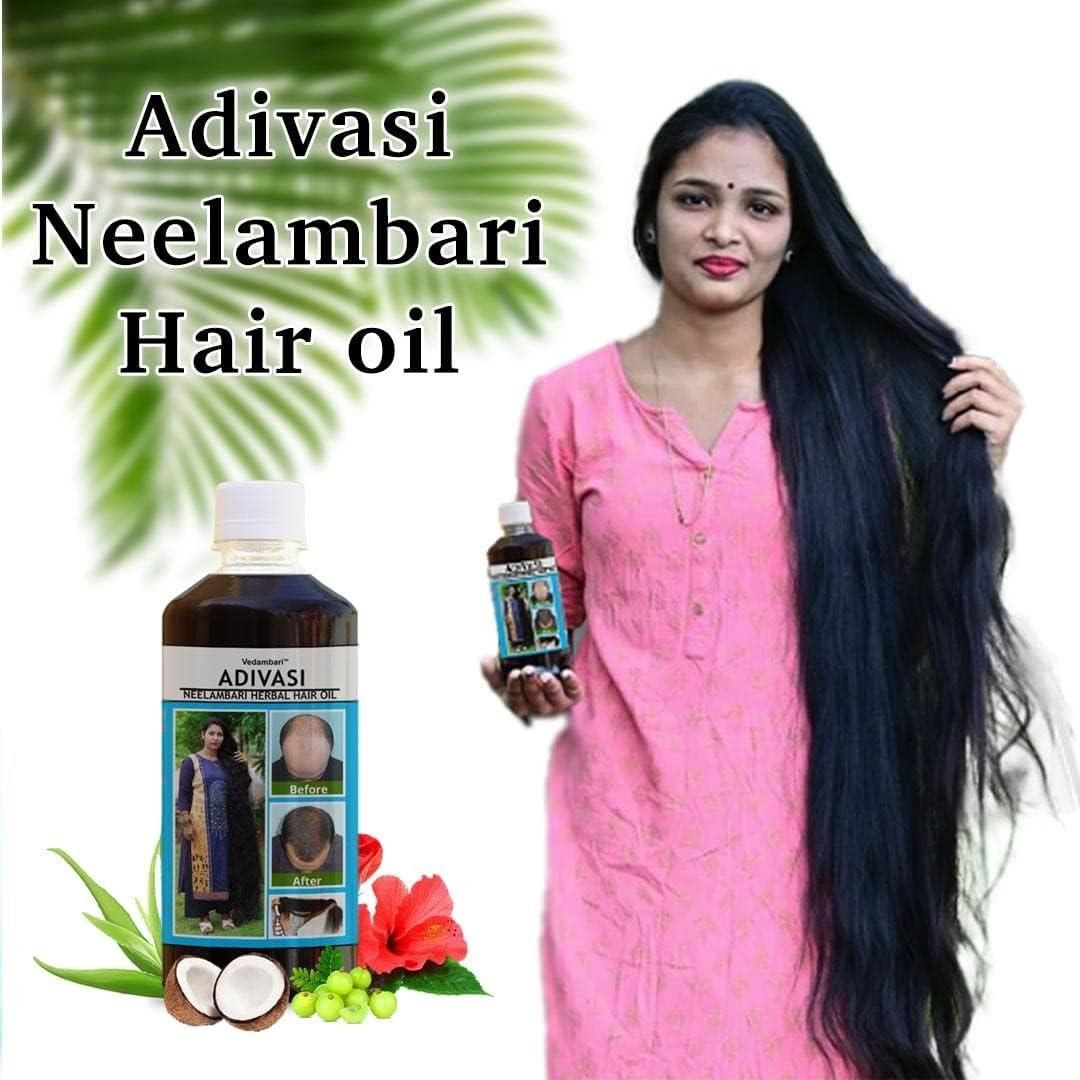 Adivasi Neelambari Herbal Hair Oil - Rurban Centre