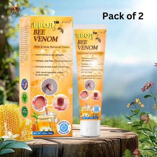 Bee Venom Wart & Mole Removal Cream (Pack of 2) - Rurban Centre