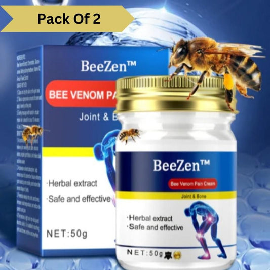 BeeZen Bee Venom Joint and Bone Therapy Advanced Cream  50gm (Pack Of 2) - Rurban Centre